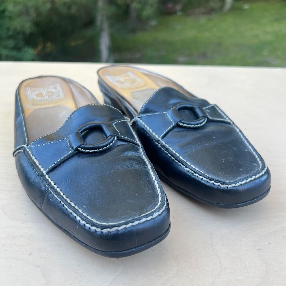 Cole Haan Vail Slip On Black Loafers Size 8.5 B